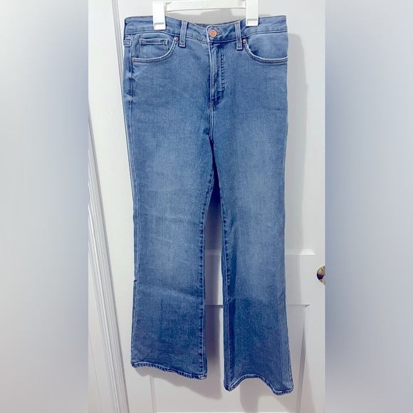 Lauren Conrad denim flare jeans for women size 10 L - Picture 1 of 3